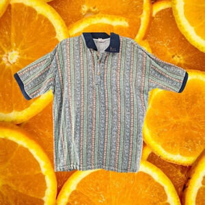 Vintage Saint Louis‎ Polo Shirt with  Embroidered logo